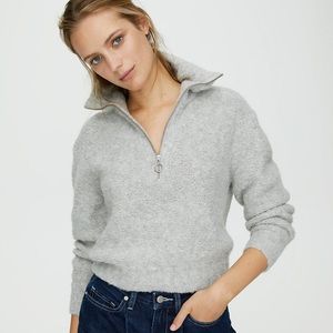 Aritzia Gwyneth Sweater Grey